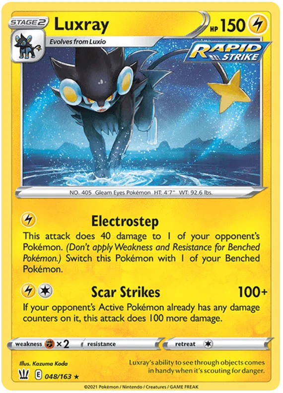 Luxray (048/163) [Sword & Shield: Battle Styles]
