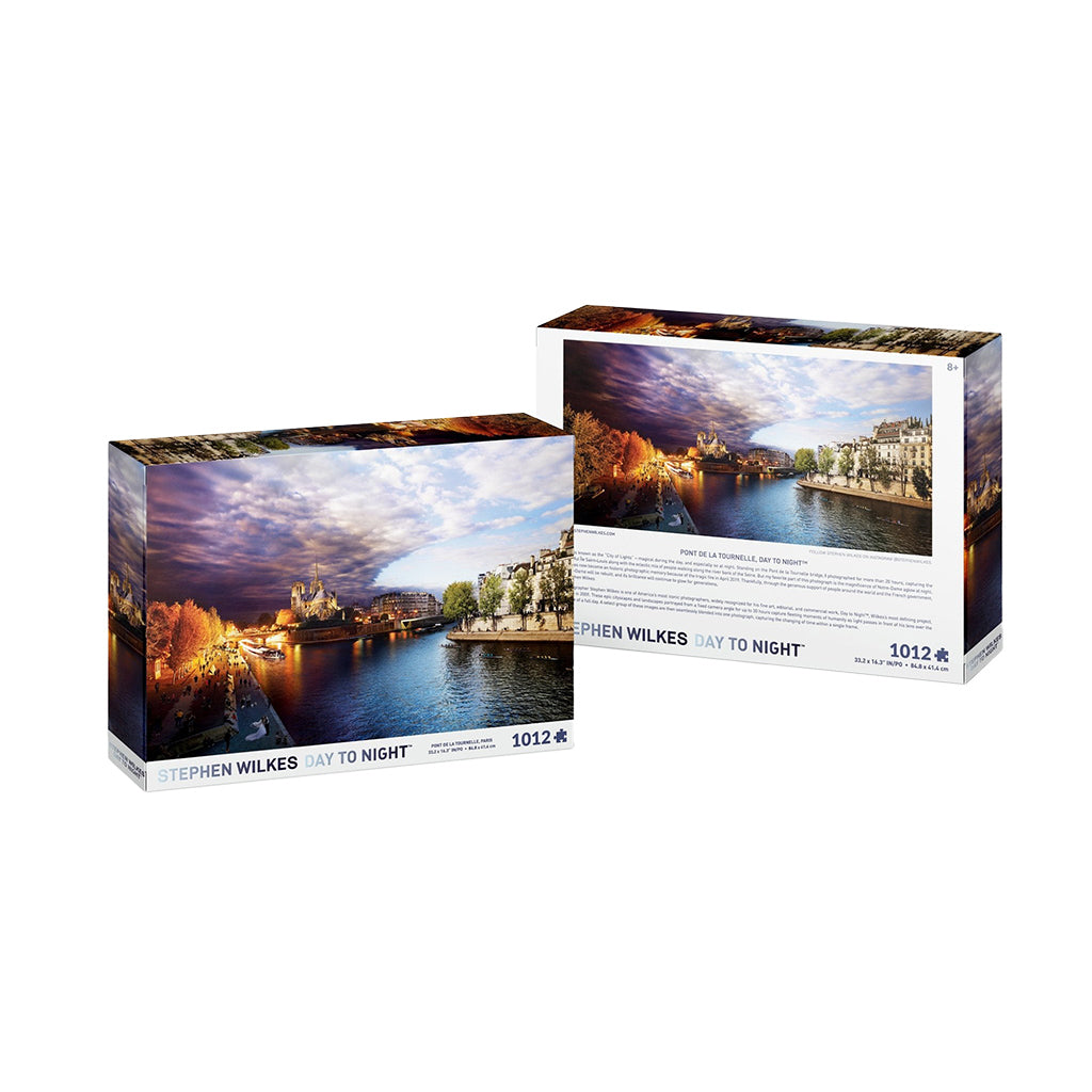 Stephen Wilkes: Pont de la Tournelle, Paris - Day to Night
