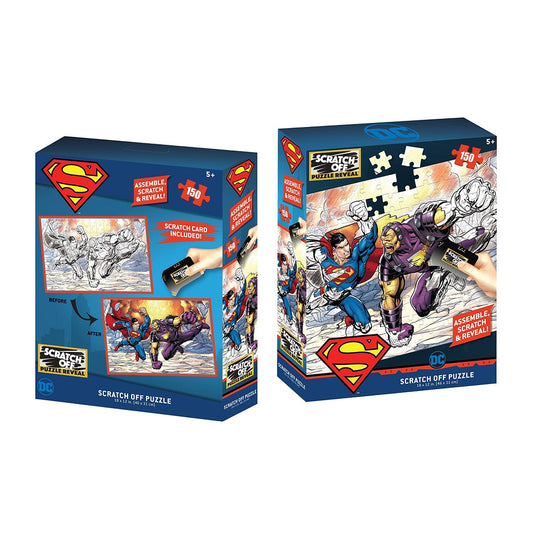 Puzzle: Scratch Off - Superman