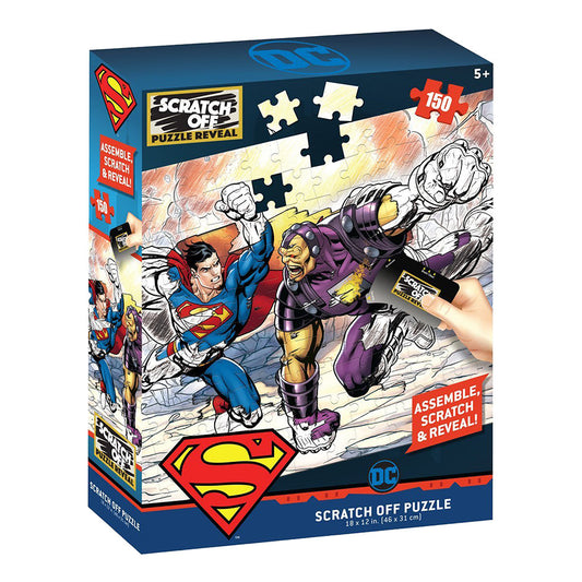 Puzzle: Scratch Off - Superman