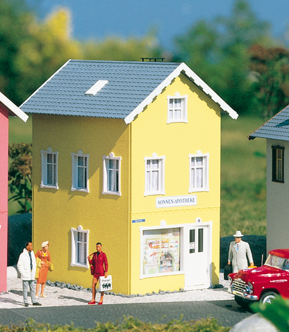 Piko 62067 G Scale Garden City Sunny Pharmacy, Building Kit