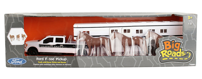 Ertl 46800 1/32 2017 Ford F-350 Super Duty with Horse Trailer