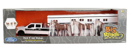 Ertl 46800 1/32 2017 Ford F-350 Super Duty with Horse Trailer