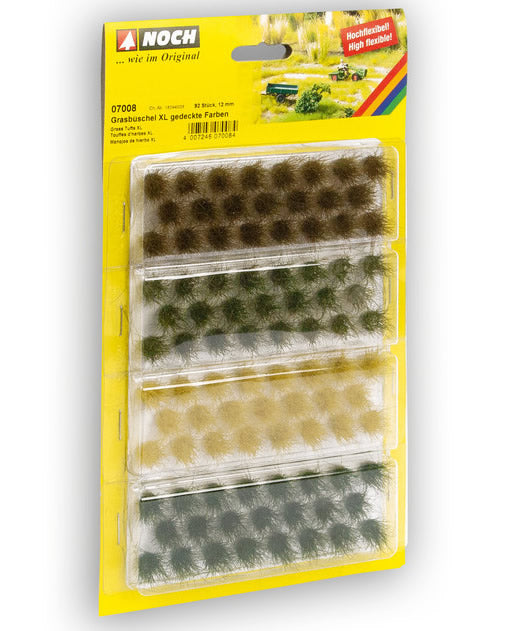 Noch 7009 All Scale Grass Tufts, Muted Colors, Pack of 104
