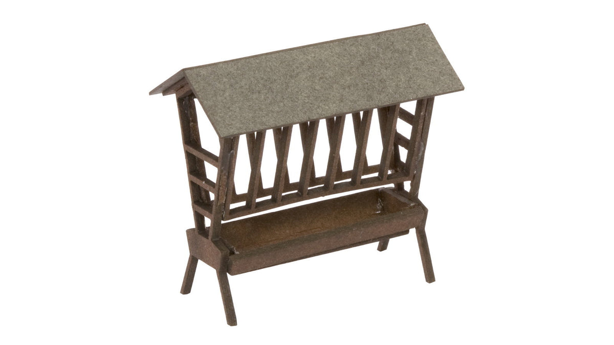 Noch 14343 HO Scale Covered Deer Feeder Laser-Cut Kit, Pack of 2