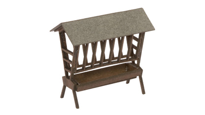 Noch 14343 HO Scale Covered Deer Feeder Laser-Cut Kit, Pack of 2