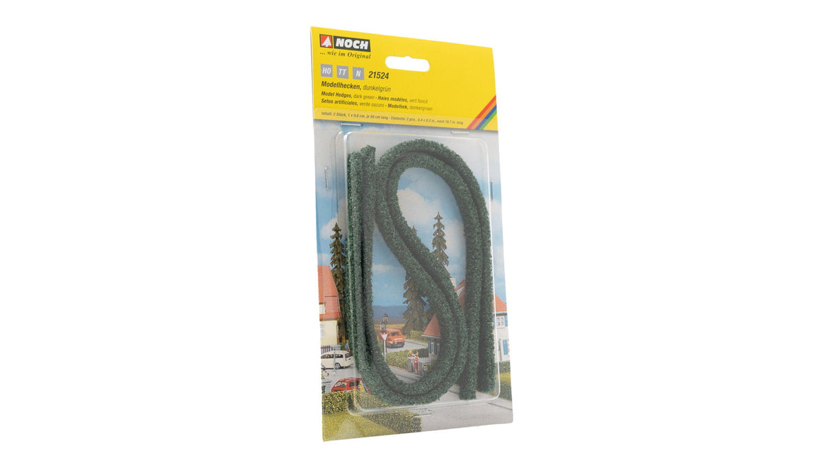 Noch 21524 All Scale Model Hedges, Dark Green, 50 cm
