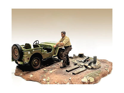 "4X4 Mechanic" Figure 3 for 1/18 Scale Models by American Diorama  free shipping USA