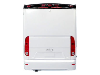 MCI J4500 Coach Bus Bank White Limited Edition 1/50 Model by Iconic Replicas