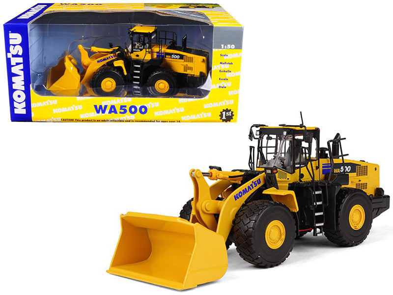 Komatsu WA500-7 Wheel Loader 1/50 Diecast Model by First Gear  free shipping USA