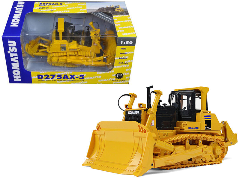 Komatsu D275AX-5 SIGMA Dozer with Ripper 1/50 Diecast Model by First Gear  free shipping USA