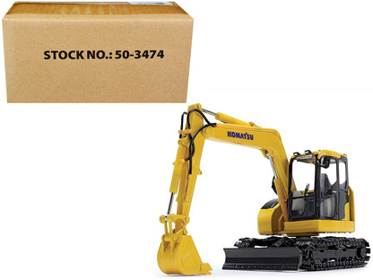 Komatsu PC78US-11 Excavator Yellow 1/50 Diecast Model by DCP/First Gear  free shipping USA