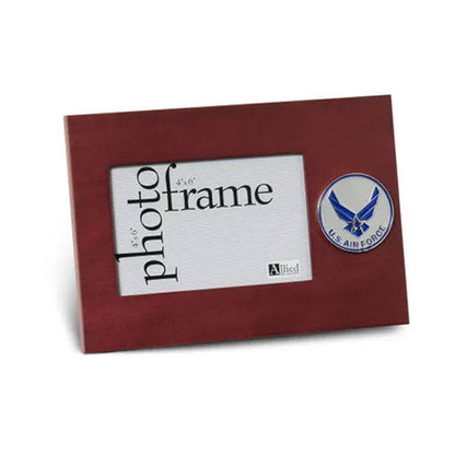 Aim High Air Force Medallion 4-Inch by 6-Inch Desktop Picture Frame