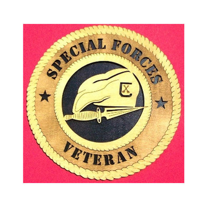 Special Forces Wall Tributes - 9". by The Military Gift Store