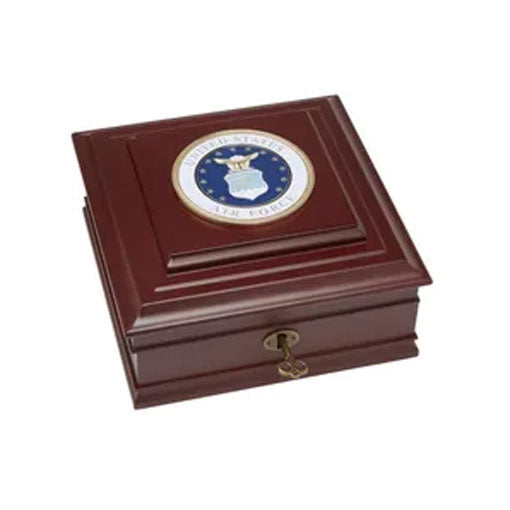 U.S. Air Force Medallion Desktop Box