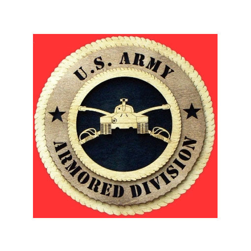 Armor Wall Tributes, US Armor Wall Tributes - 12"