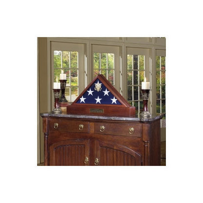Burial Display case for flag - 5ft x 9.5ft Flag, American Burial Flag.