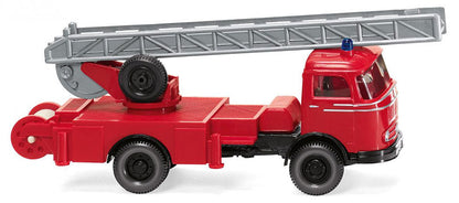 Wiking 086148 1/87 Mercedes-Benz Fire Truck with Turnable Ladder