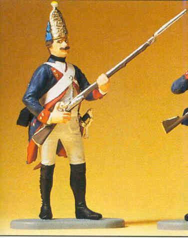 Preiser 54147 1/24 Prussian 1756 38th Grenadier w/Musket