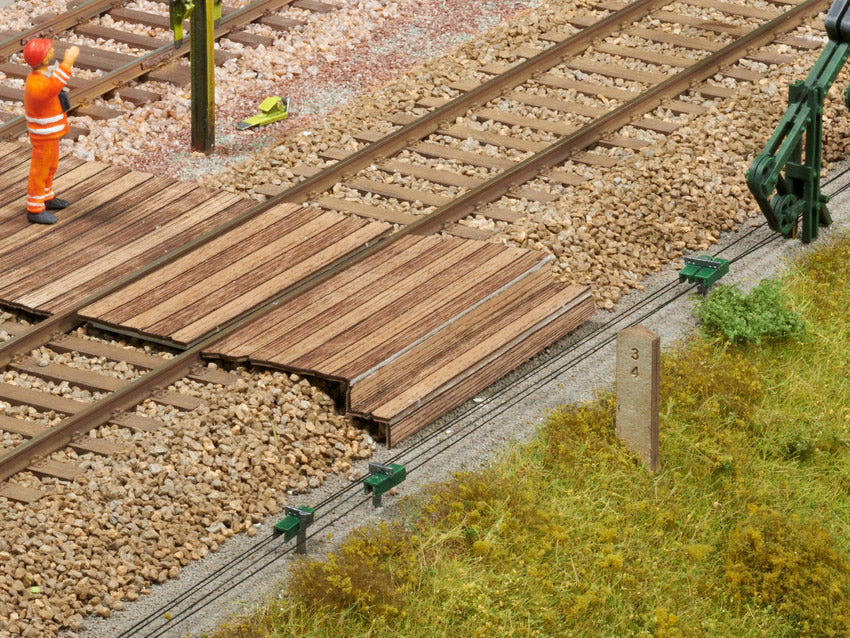 Noch 13510 O Scale European Interlocking Rod Guide, 3D Minis