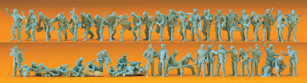 Preiser 16506 HO Scale Modern German Army Bundeswehr Figures