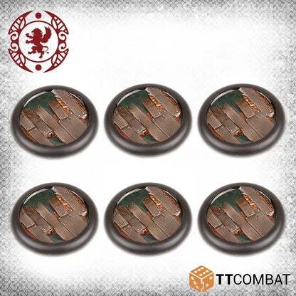 Carnevale - TTCGR-ACC-023 - 50mm Sunken Wood Bases