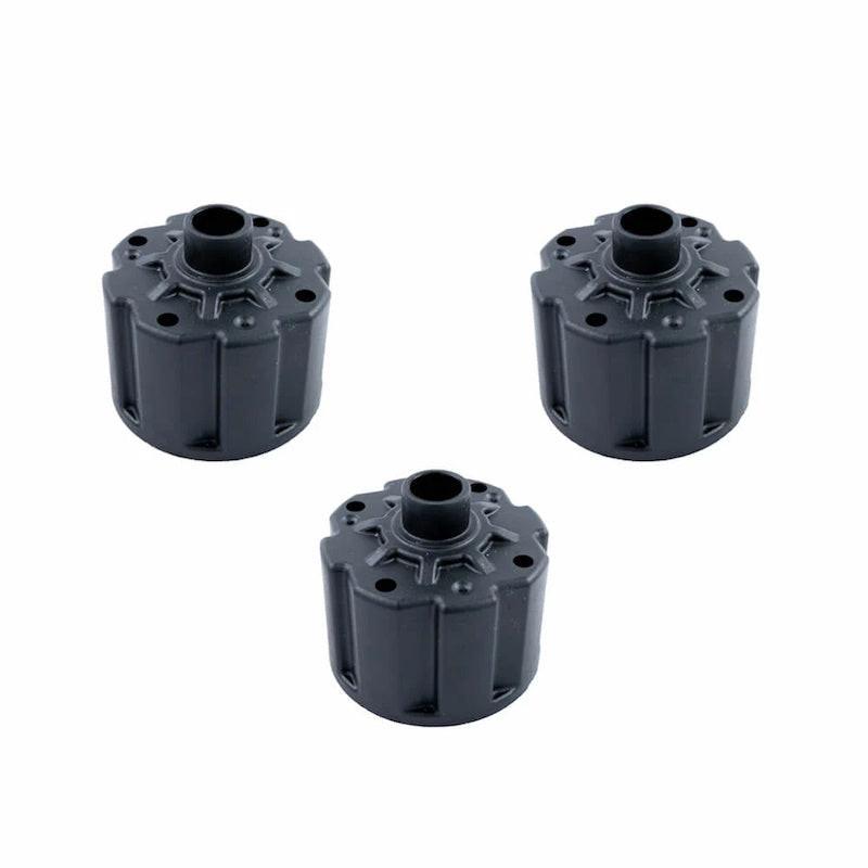 Tekno RC 5113B – Differential Case (f/c/r, composite, fits TKR5150/B, 3pcs)
