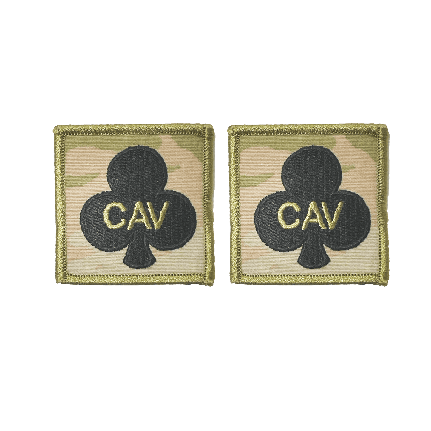 327th Infantry Club with Cavalry OCP Helmet Patch