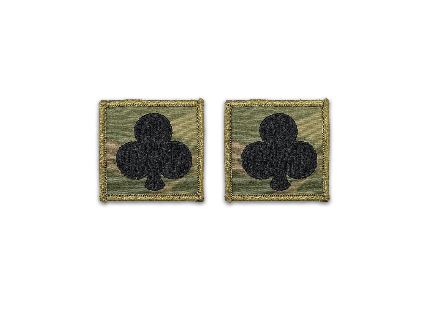 U.S. Army 327th Infantry Club OCP Helmet Patch (pair)