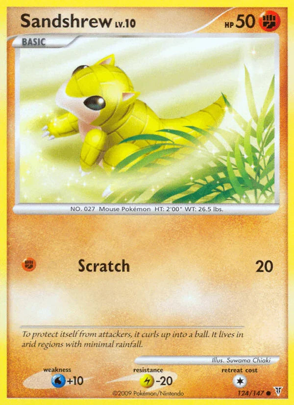Sandshrew (124/147) [Platinum: Supreme Victors]
