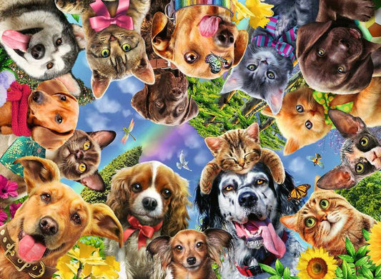 Puzzle: Animal Selfie