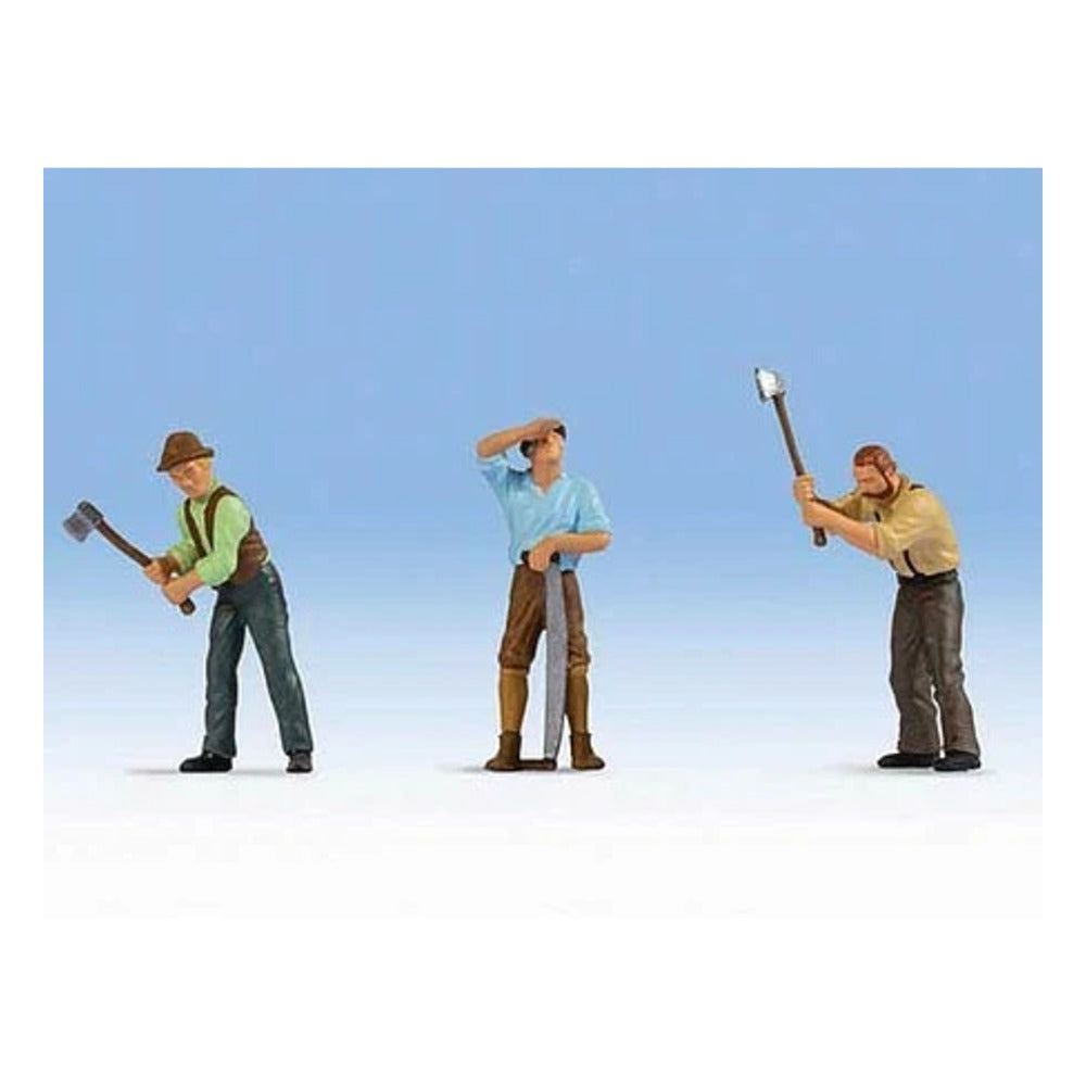 Noch 17843 O Scale Lumberjacks -- pkg(3)