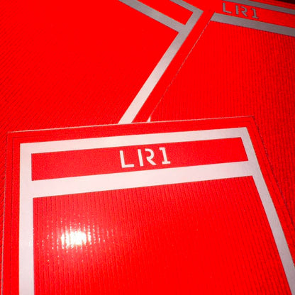 N Scale Railroad Locomotive Red Reflective Markings Set