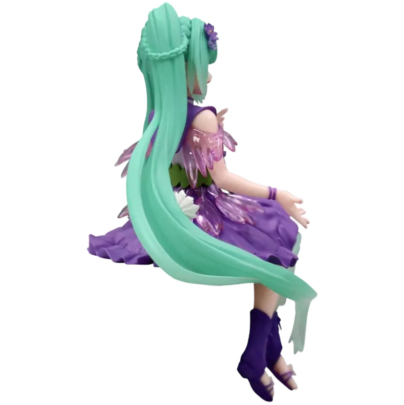 Hatsune Miku Flower Fairy Cosmos Purple Color Noodle Stopper Figure