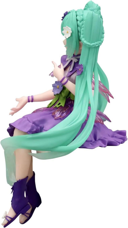 Hatsune Miku Flower Fairy Cosmos Purple Color Noodle Stopper Figure