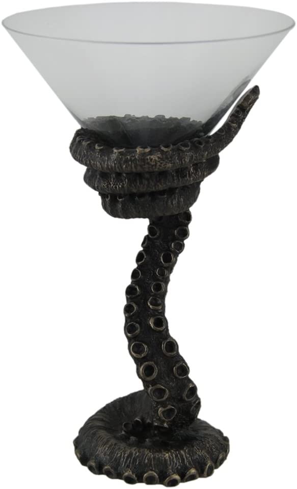 Octopus Tentacle Martini Glass