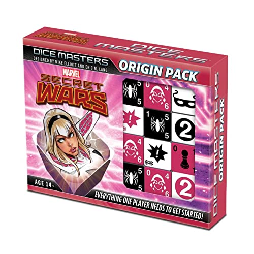 Dice Masters Marvel Secret Wars Origin Pack - Spider-Gwen & Spider-Man