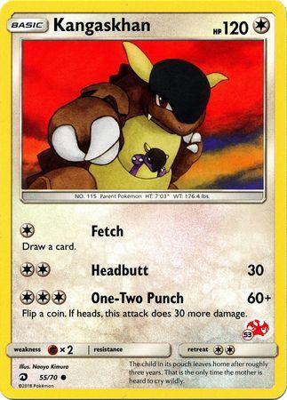 Kangaskhan (55/70) (Charizard Stamp #53) [Battle Academy 2020]