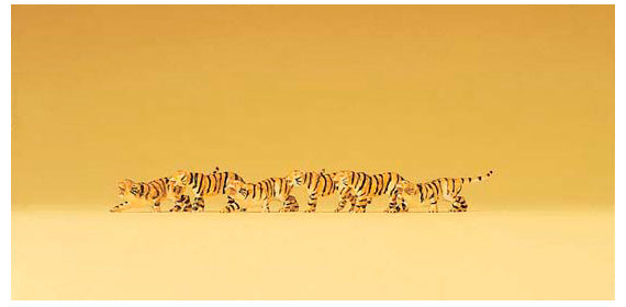Preiser 79714 N Scale Tigers Figure Set (6 Pieces)