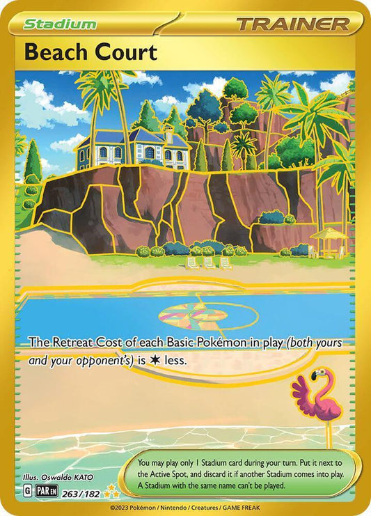 Beach Court (263/182) [Scarlet & Violet: Paradox Rift]