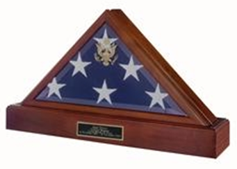 Burial Flag and Pedestal Display Case - 5'x8'