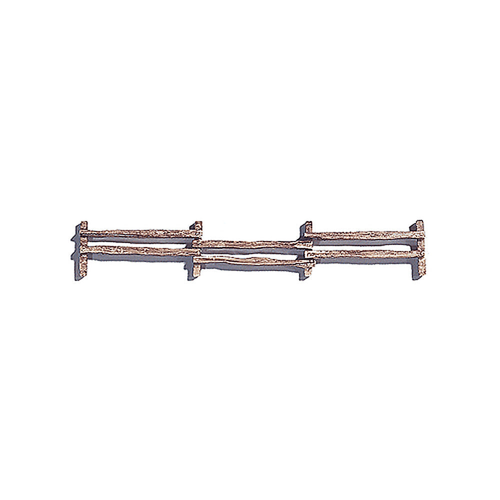 Noch 13030 HO Scale Pasture Fence -- 2-Slat - 1/2 x 40" 1.3 x 102cm
