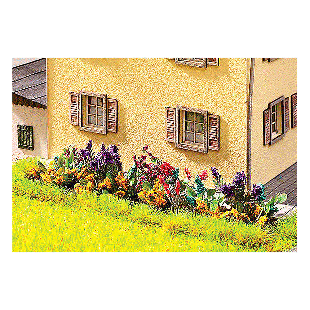 Noch 14050 HO Scale Flower Garden - Laser-Cut Minis(R) -- Makes 17 Plants