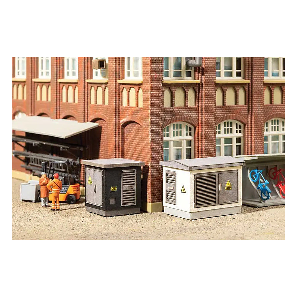 Noch 14314 HO Scale Transformer Cabinets - Stations - Laser-Cut Minis -- Kit