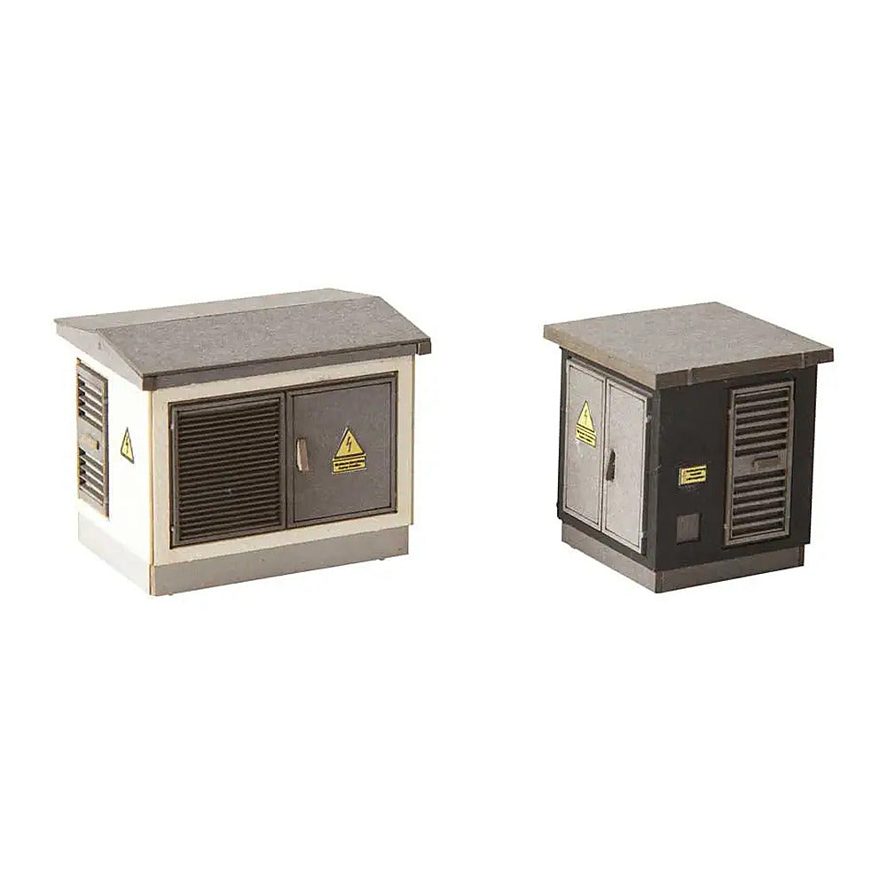 Noch 14314 HO Scale Transformer Cabinets - Stations - Laser-Cut Minis -- Kit