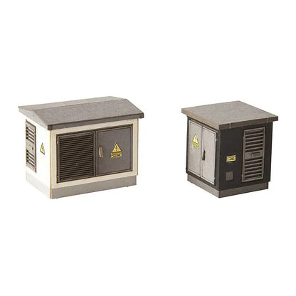 Noch 14314 HO Scale Transformer Cabinets - Stations - Laser-Cut Minis -- Kit