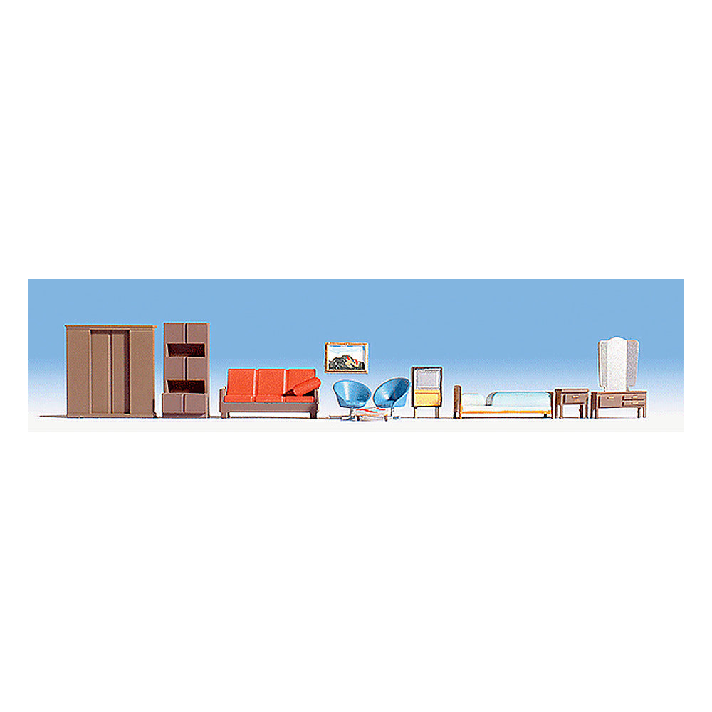 Noch 14832 HO Scale Household Furniture