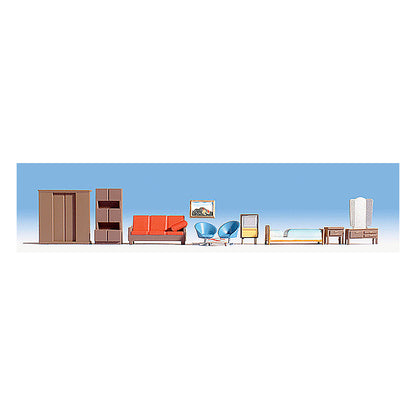 Noch 14832 HO Scale Household Furniture