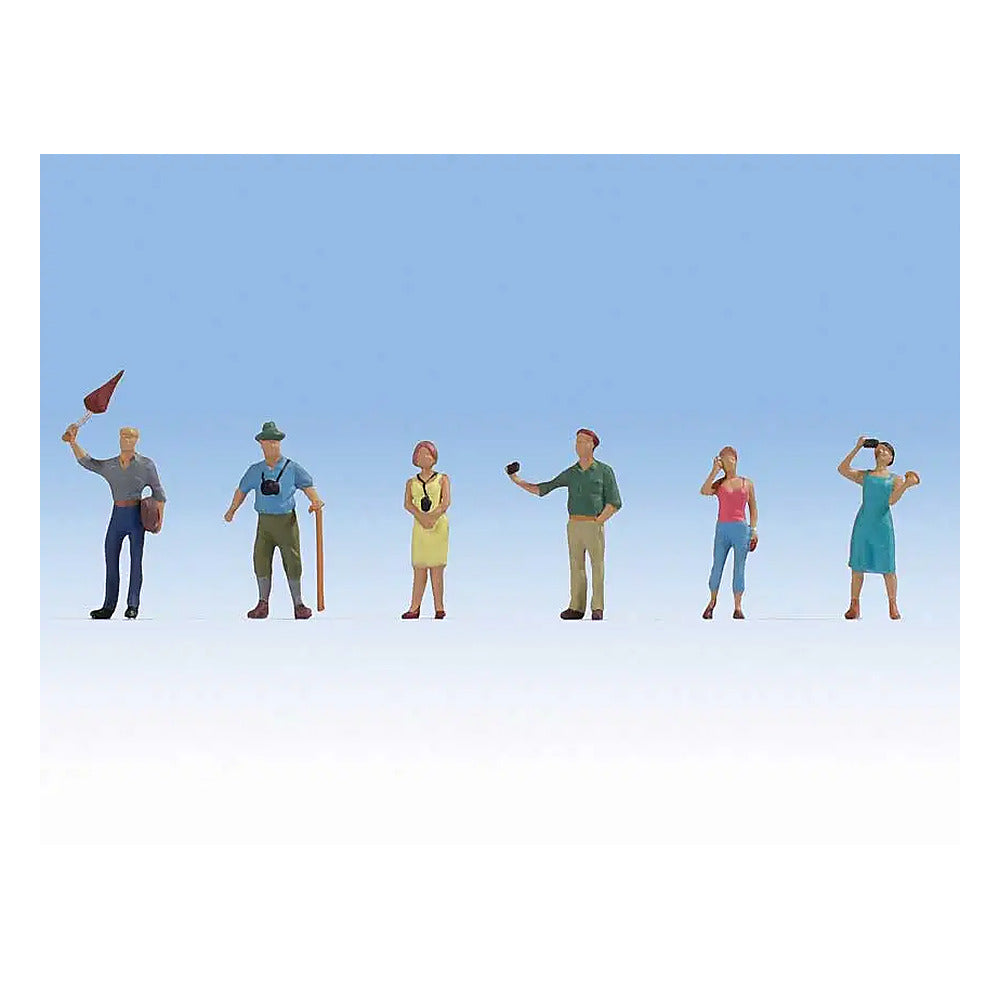 Noch 15472 HO Scale Recreation & Sports -- Tour Group pkg(6)