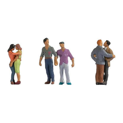 Noch 15511 HO Scale Same-Sex Couples -- 3 Couples